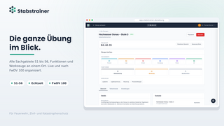 Stabstrainer: KI-basierte Plattform für realistische Stabsübungen im BOS-Bereich