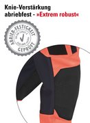 Vollelastische Warnschutzhose »PHOENIX PRO 3« mit Blocktasche
