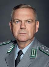 Oberst Michael Popielas - Kommandeur des Landeskommandos Sachsen