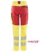 Vollelastische Warnschutzhose »PHOENIX PRO 3« mit Blocktasche
