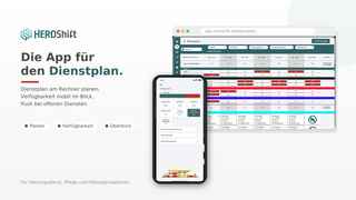 HeroShift: Digitale Dienstplanung und Zeiterfassung für die Feuerwehr und den Rettungsdienst 