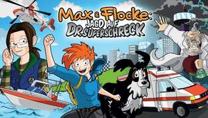 Browsergame „Max & Flocke: Jagd auf Dr. Superschreck“