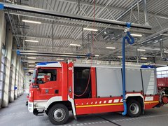 ecovent, clean air for you! Abgasabsauganlagen für Einsatzfahrzeuge  Kopie